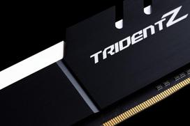 ddr4 3200 cl16 - G.SKILL Trident Z Black/White Series 32GB 3200MHz CL16 DDR4 KIT OF 2 F4-3200C16D-32GTZKW - 2 nuotrauka