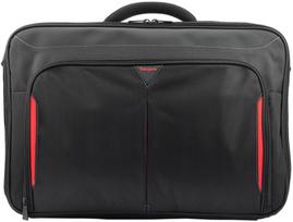 laptop dekl - Targus Classic+ Clamshell Laptop Bag 17-18 Black/Red - 1 nuotrauka