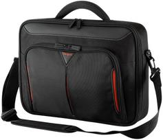 laptop dekl - Targus Classic+ Clamshell Laptop Bag 17-18 Black/Red - 2 nuotrauka