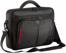 laptop dekl - Targus Classic+ Clamshell Laptop Bag 17-18 Black/Red - 3 nuotrauka