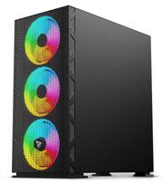 mesh korpusai - Savio Raptor X1 ARGB Black (Juodas) - 4 nuotrauka