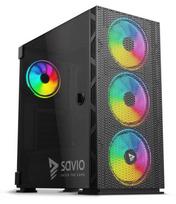 Savio Raptor X1 ARGB Black (Juodas)