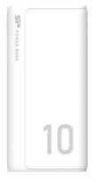 power bank 10000 mah - Silicon Power GP15 10000mAh (Baltas) - 1 nuotrauka