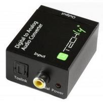 toslink kabelis - Techly Coaxial Or Tosling To Analog Audio Converter - 2 nuotrauka