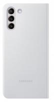galaxy s21 plus deklas - Samsung "Smart LED View Cover Galaxy S21 Plus (EF-NG996PJEGEE)" Light Gray - 2 nuotrauka