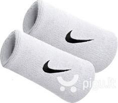 riesu raisciai - Nike NNN05101 Wristbands White - 2 nuotrauka
