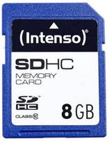 8gb class10 - Intenso 8GB SDHC Class 10 3411460 - 1 nuotrauka