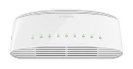 switch 8 port gigabit - Šakotuvas D-Link GigaExpress Switch 8x1000Mbit (RJ45) - 2 nuotrauka
