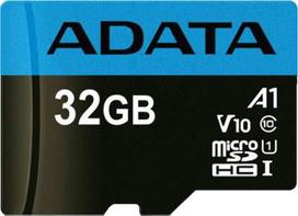 adata sd kortele - Adata Premium microSDHC 32GB UHS-I V10 Class 1 + Adapter - 1 nuotrauka