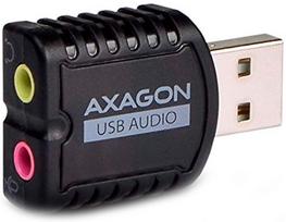 Axagon USB Audio ADA-10, juoda