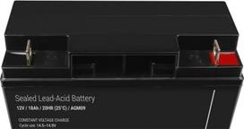 baterija 12v - UPS  Green Cell AGM09, 0.018 Ah - 5 nuotrauka