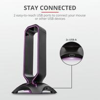 trust gxt headset - Ausinių stovas Trust GXT 265 Cintar RGB, 23647 - 16 nuotrauka