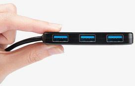 sakotuvas i type c - Transcend TS-HUB2C USB Type-C 4-Port - 3 nuotrauka
