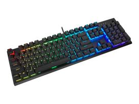 ultra high speed hdmi - CORSAIR K60 RGB PRO CHERRY VIOLA Black (Juoda) - 1 nuotrauka
