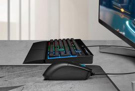 corsair katar pro - Corsair KATAR PRO Wired Black (Juoda) - 17 nuotrauka