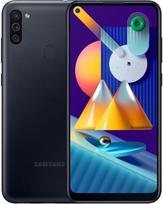 dahua kamere - Samsung Galaxy M11 M115F 32GB Black (Juodas) - 1 nuotrauka