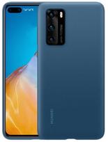 huawei p40 pro - Huawei Silicone Back Case For Huawei P40 Pro Blue - 4 nuotrauka