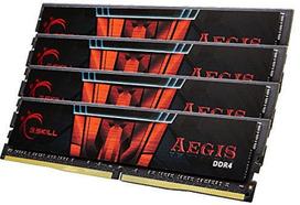 G.SKILL Aegis DDR4 Series KIT OF 4 32GB 3200MHz CL16 F4-3200C16Q-64GIS