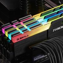 ddr4 ram 4 - G.SKILL Trident Z RGB 32GB 3200MHz CL16 DDR4 KIT OF 4 F4-3200C16Q-32GTZR - 4 nuotrauka