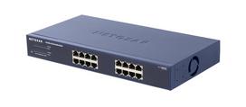 16 port gigabit switch - Šakotuvas Netgear ProSafe 16-Port Gigabit Rackmount Switch (JGS516) - 5 nuotrauka