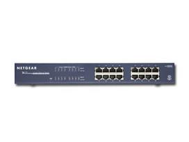 16 port gigabit switch - Šakotuvas Netgear ProSafe 16-Port Gigabit Rackmount Switch (JGS516) - 8 nuotrauka