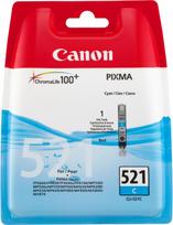 canon kasetes 521 - Canon CLI-521C Cyan (Mėlyna) - 6 nuotrauka