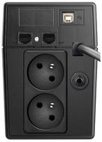 sw 800 - UPS Power Walker Line-Interactive 800VA 2x PL 230V, PURE SINE, RJ11/RJ45,USB,LCD - 4 nuotrauka