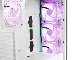 pc case atx mid tower case - Genesis Irid 505 ARGB White (Baltas) - 5 nuotrauka