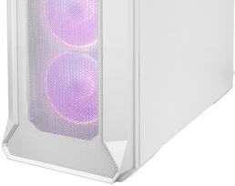 pc case atx mid tower case - Genesis Irid 505 ARGB White (Baltas) - 6 nuotrauka