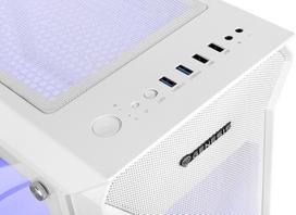 pc case atx mid tower case - Genesis Irid 505 ARGB White (Baltas) - 7 nuotrauka