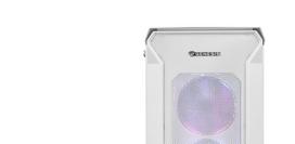 pc case atx mid tower case - Genesis Irid 505 ARGB White (Baltas) - 8 nuotrauka