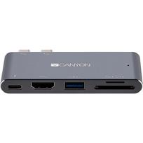 thunderbolt 5 docks - Canyon Thunderbolt 3 Docking Station 5-in-1 CNS-TDS05DG - 2 nuotrauka