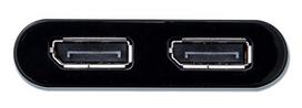 usb c to displayport - i-Tec USB 3.0 / USB-C Dual 4K DP Video Adapter - 3 nuotrauka