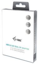 usb c to displayport - i-Tec USB 3.0 / USB-C Dual 4K DP Video Adapter - 5 nuotrauka
