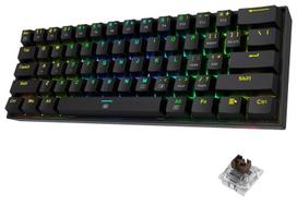 brown switch - Klaviatūra Redragon DragonBorn K630RGB Brown EN, juoda - 2 nuotrauka
