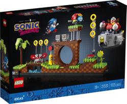 sonic the hedgehog - LEGO Ideas Ežiukas Sonic. Žaliųjų kalvų zona 21331 - 1 nuotrauka