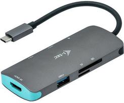 hdmi ilgintuvas - I-TEC USB C MetalNanoDock 4K HDMI+PD 60W - 1 nuotrauka