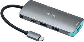hdmi ilgintuvas - I-TEC USB C MetalNanoDock 4K HDMI+PD 60W - 2 nuotrauka