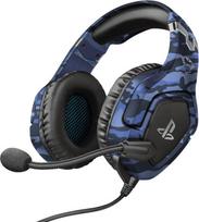 ps4 ausines - Trust GXT488 FORZE-B Blue (Mėlynos) - 1 nuotrauka