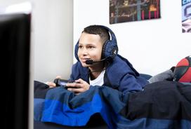 ps4 ausines - Trust GXT488 FORZE-B Blue (Mėlynos) - 9 nuotrauka