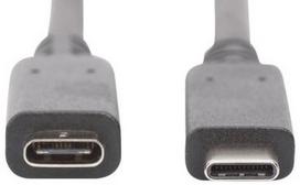 type c to type c laidas 2m - ASSMANN USB Type-C extension cable | AK-300210-020-S - 3 nuotrauka
