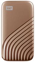 western digital my passport ssd - Western Digital My Passport 1TB Gold (Auksinis) - 1 nuotrauka