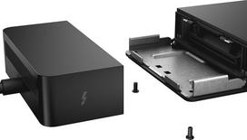 docking station dell wd19 - DELL WD19TBS-180W, Wired, USB 3.2 Gen 2 (3.1 Gen 2) Type-C - 8 nuotrauka