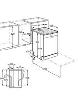 electrolux dishwasher - Electrolux ESS42200SW - 6 nuotrauka