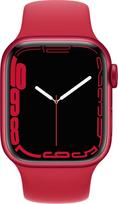 apple watch 7 series gps - Apple Watch Series 7 GPS, 41mm Red Aluminium Case with Red Sport Band (Raudonas) - 4 nuotrauka