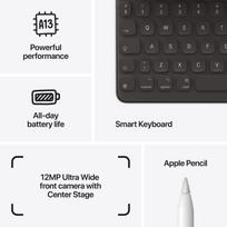 plansete 10 - Apple iPad 10.2" (2021) Wi-Fi 256GB Silver (Sidabrinis) - 8 nuotrauka