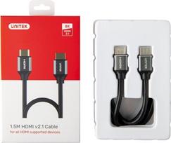 hdmi cable 8k 120hz - Laidas Unitek 8K HDMI Cable 120Hz 3m Black - 2 nuotrauka