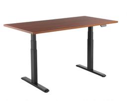 Up Up KD-57021PT/ D32-60M (1200 x 750 x 25 mm) Dark Walnut / Black Frame