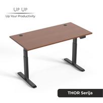 up thor - Up Up KD-57021PT/ D32-60M (1200 x 750 x 25 mm) Dark Walnut / Black Frame - 5 nuotrauka