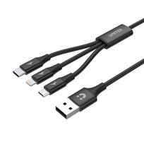 Unitek USB 3-in-1 Charging Cable C14049BK